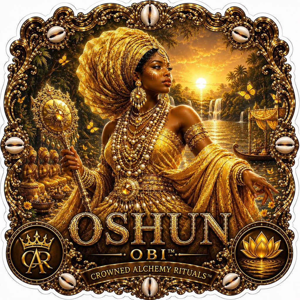 Complete Orisha Collection | All 30 | Obi & Dillogun Altar Pouch Set | 60 Vegan Leather Cowrie Pouches | Ifa Lucumi Santeria Full Library